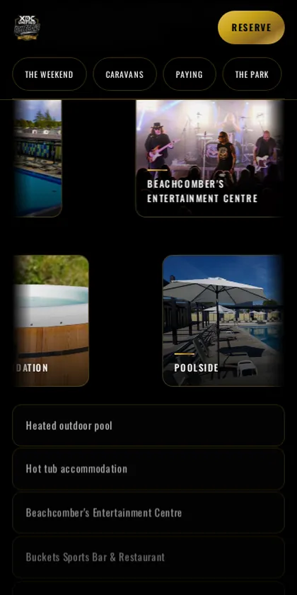 The XDC Unified website on a phone